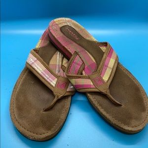 Sperry Plaid Flip Flop